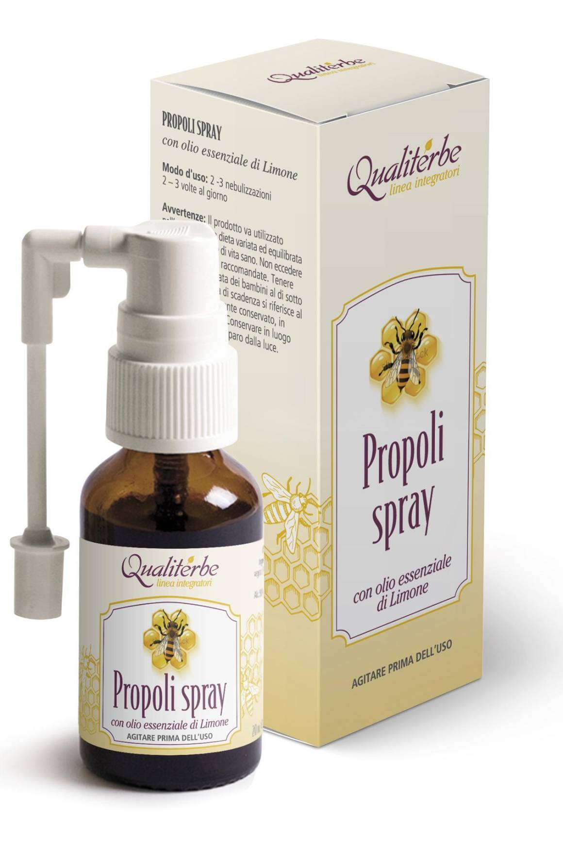 Spray Propoli QUALITERBE | Acquista Online Erba Mistica