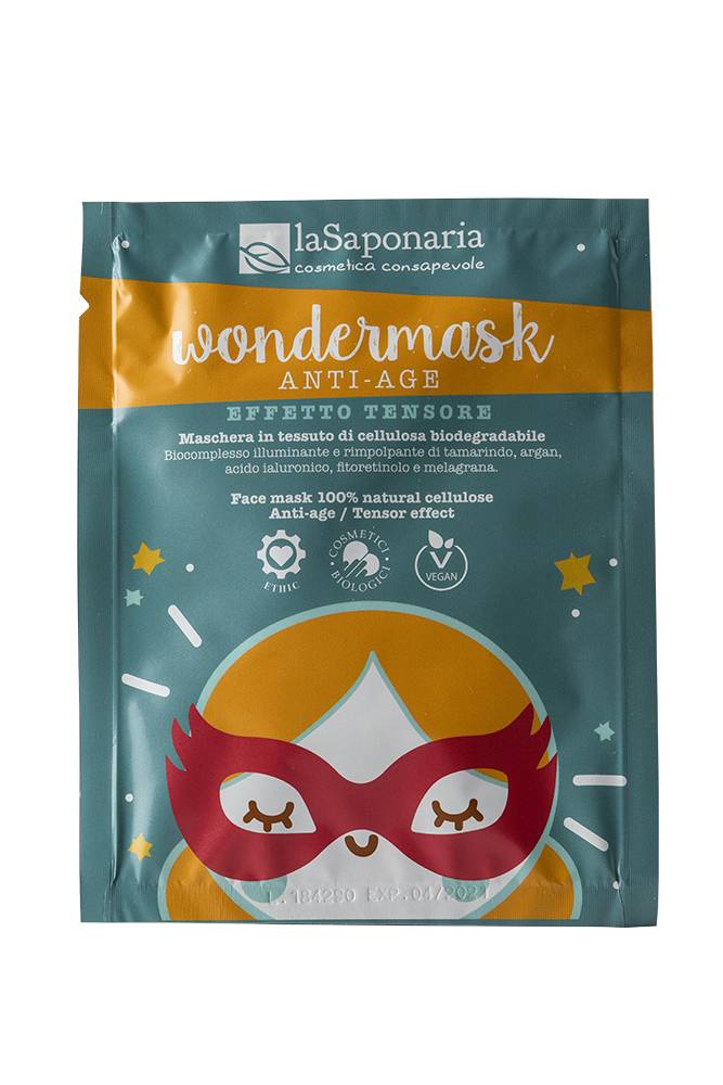 Wondermask Maschera Anti age LA SAPONARIA | Acquista Online Erba Mistica