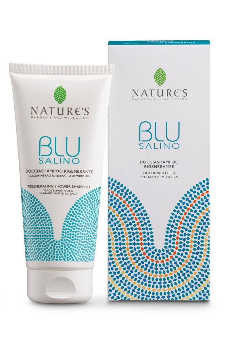 DocciaShampoo Blu Salino 200ml NATURE'S | Acquista Online Erba Mistica