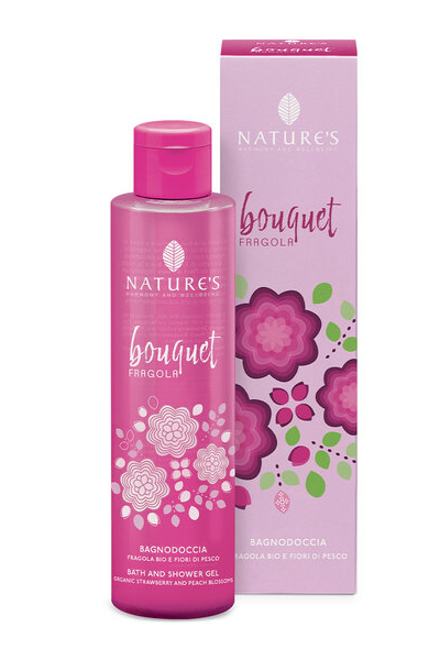 BagnoDoccia Bouquet Fragola 200ml NATURE'S | Acquista Online Erba Mistica