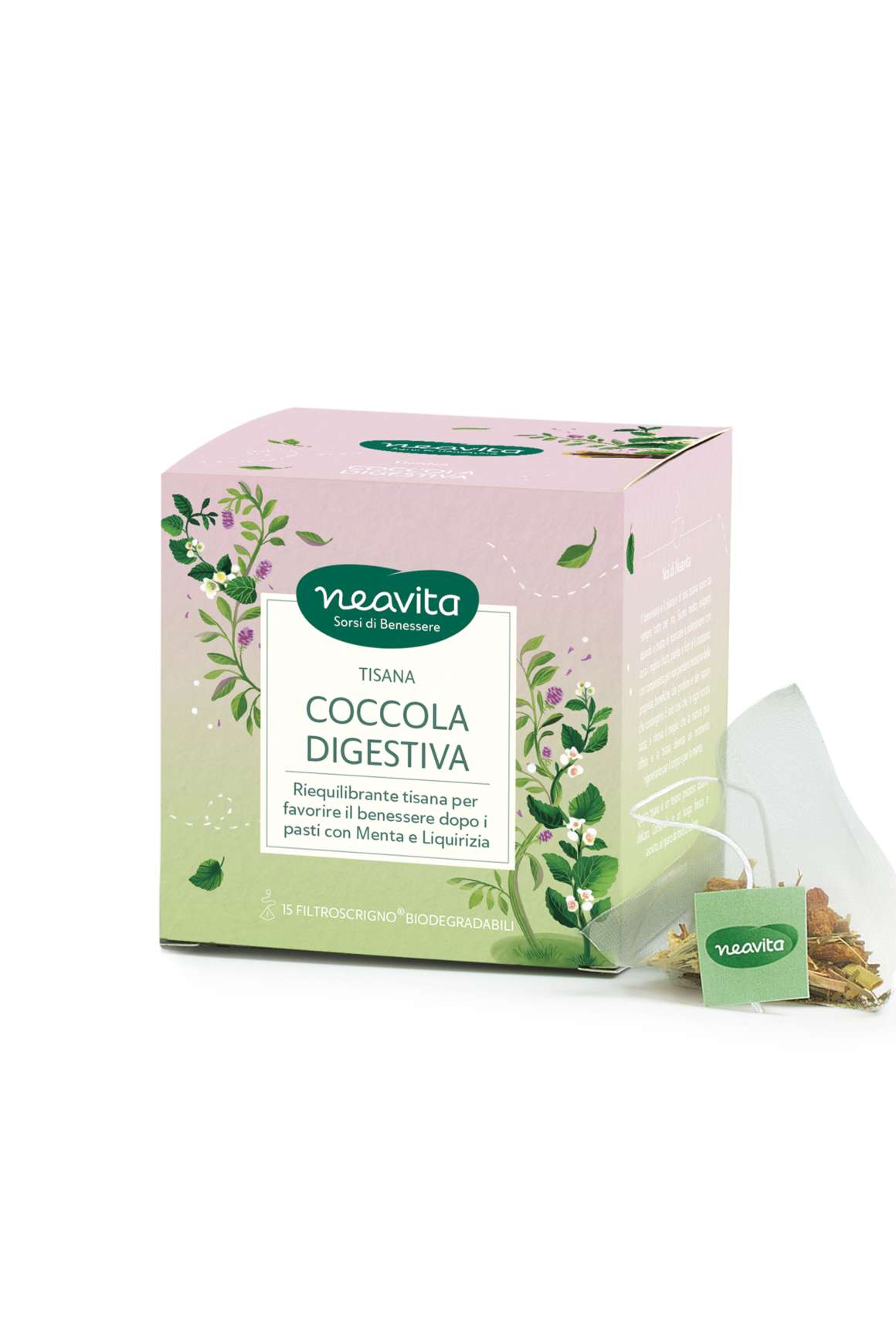 Coccola Digestiva 15 filtroscrigno NEAVITA | Acquista Online Erba Mistica