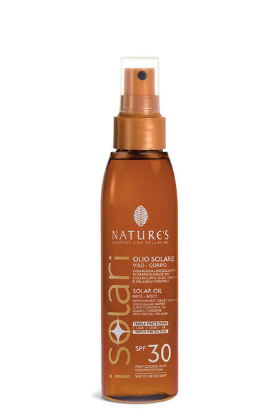 Olio Solare Spf 30 NATURE'S | Acquista Online Erba Mistica