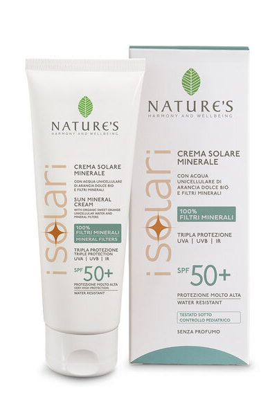 Crema Solare Minerale spf 50+ NATURE'S | Acquista Online Erba Mistica