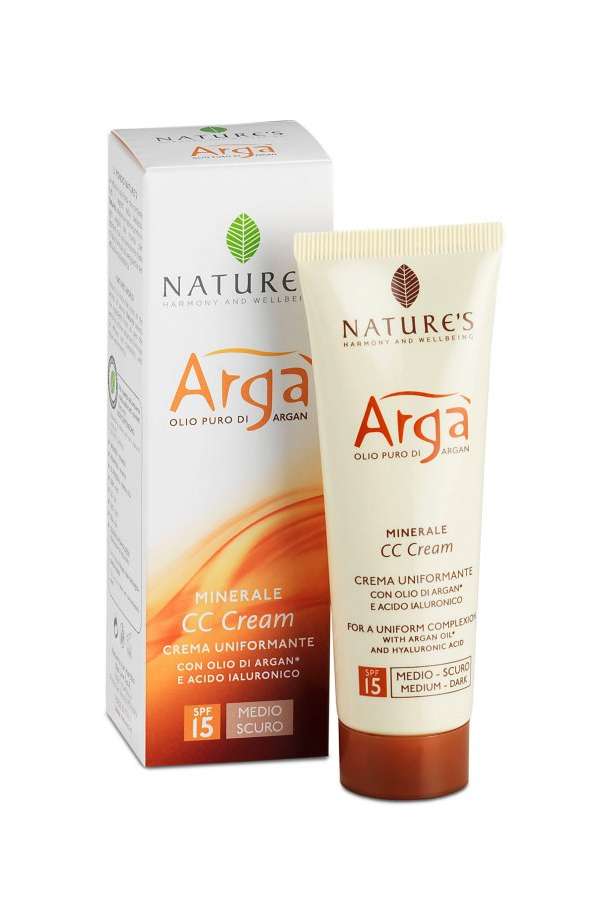 CC Cream Viso Uniformante SCURA NATURE'S | Acquista Online Erba Mistica