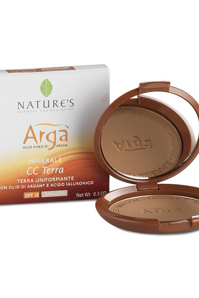 CC Terra Uniformante SAHARA Spf15 NATURE'S | Acquista Online Erba Mistica