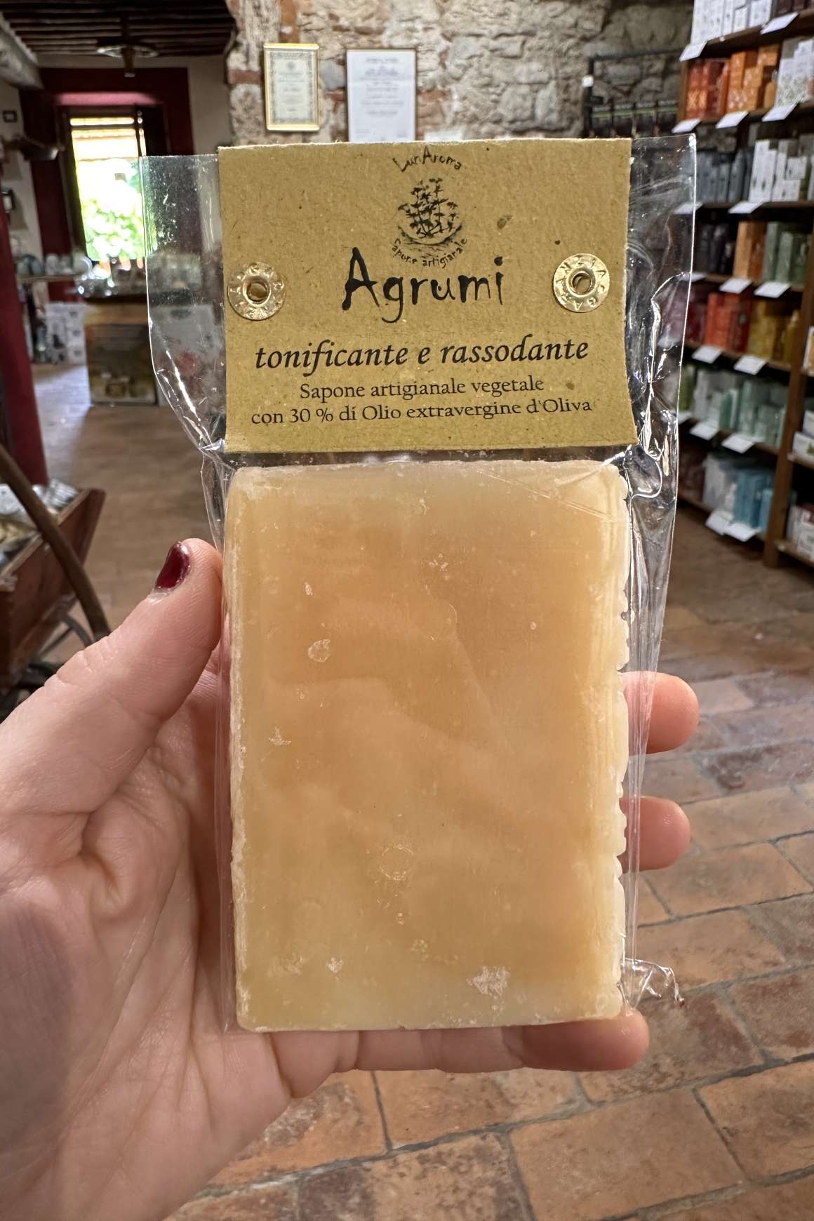 Sapone Agrumi 100g LUNAROMA | Acquista Online Erba Mistica