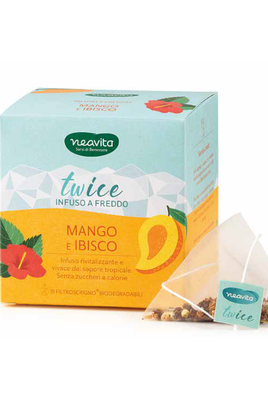 Mango & Ibisco infuso a freddo NEAVITA | Acquista Online Erba Mistica