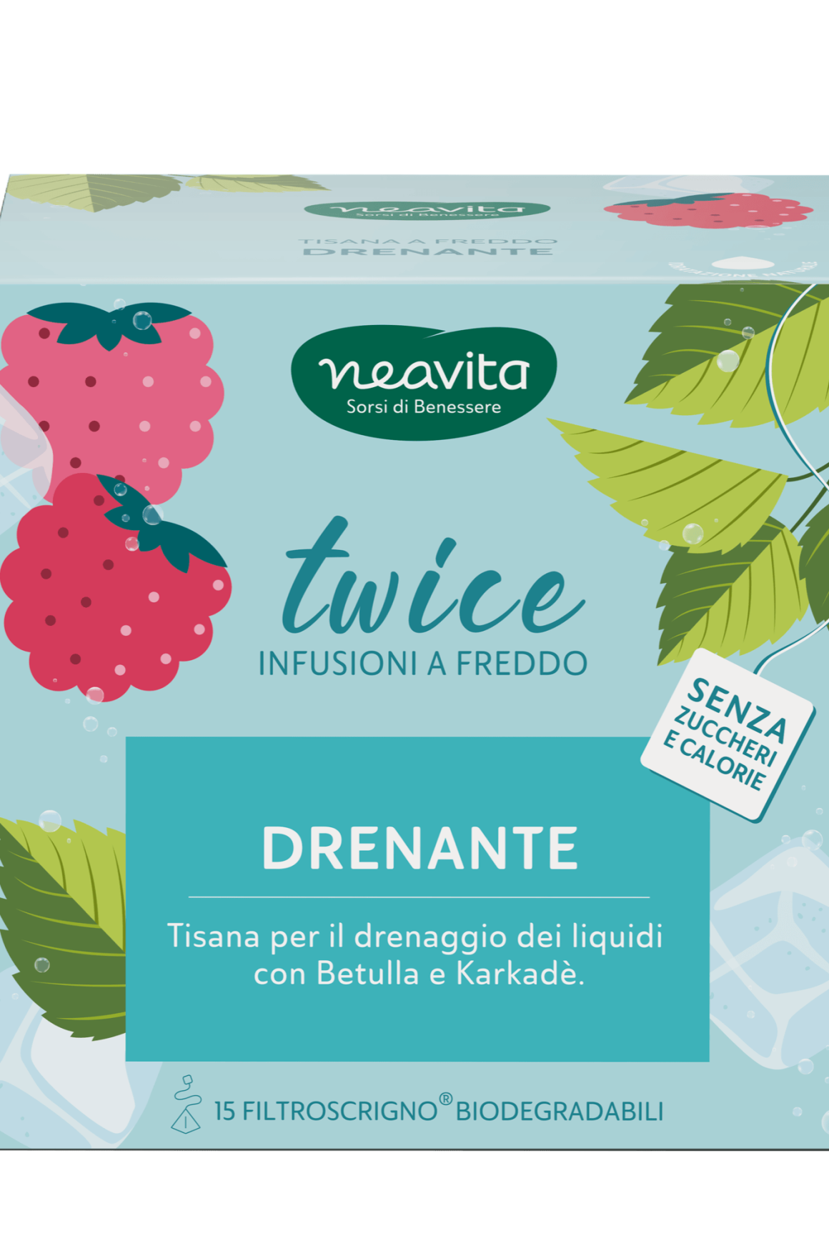 Drenante infuso a freddo NEW NEAVITA | Acquista Online Erba Mistica