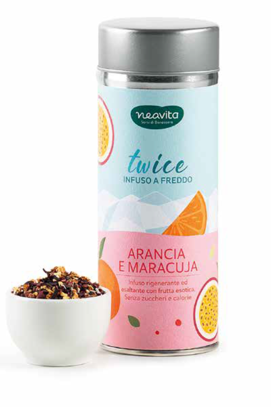 Arancia & Maracuja infuso a freddo NEAVITA | Acquista Online Erba Mistica