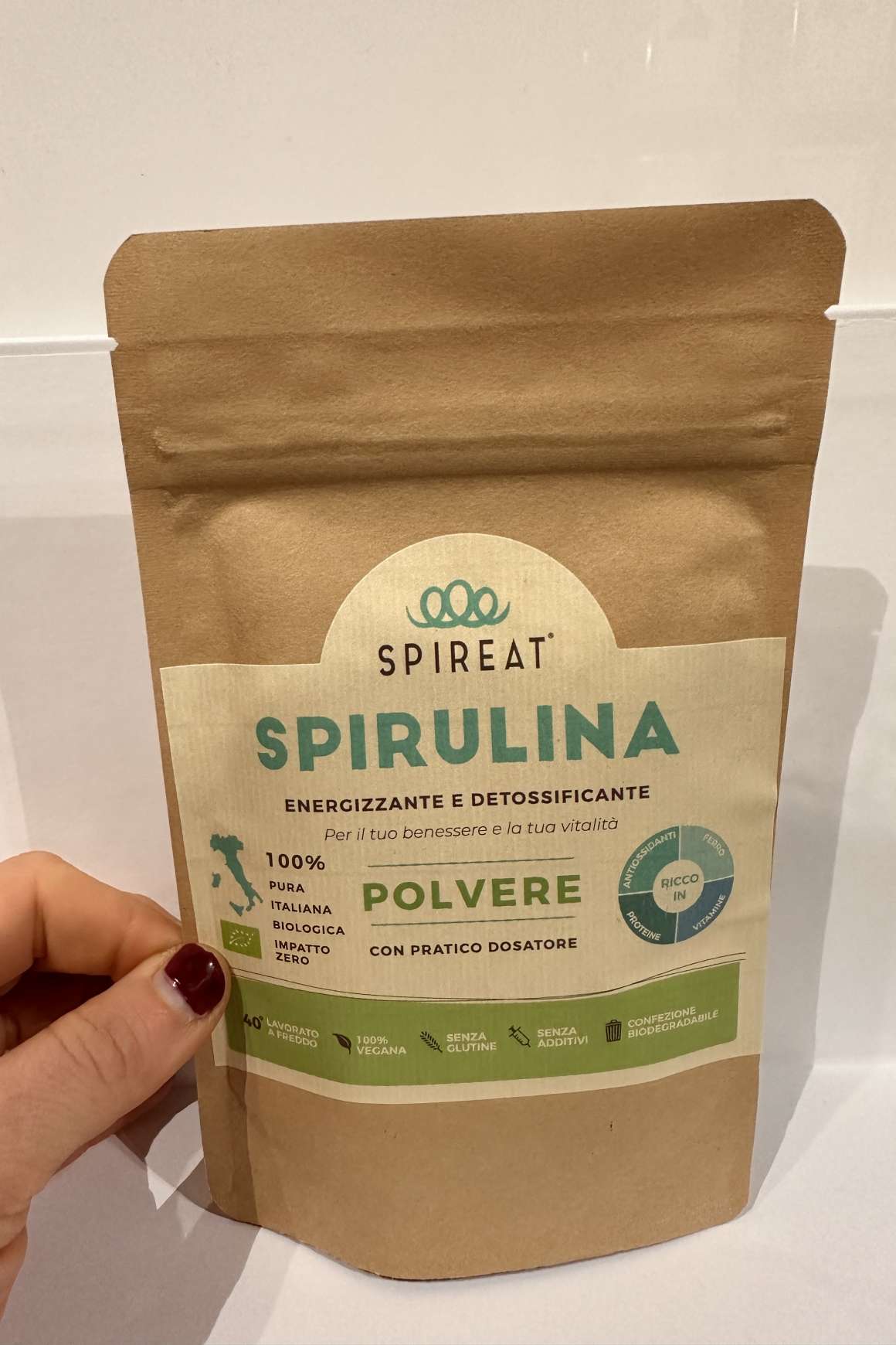 Alga Spirulina Polvere NATURETICA | Acquista Online Erba Mistica