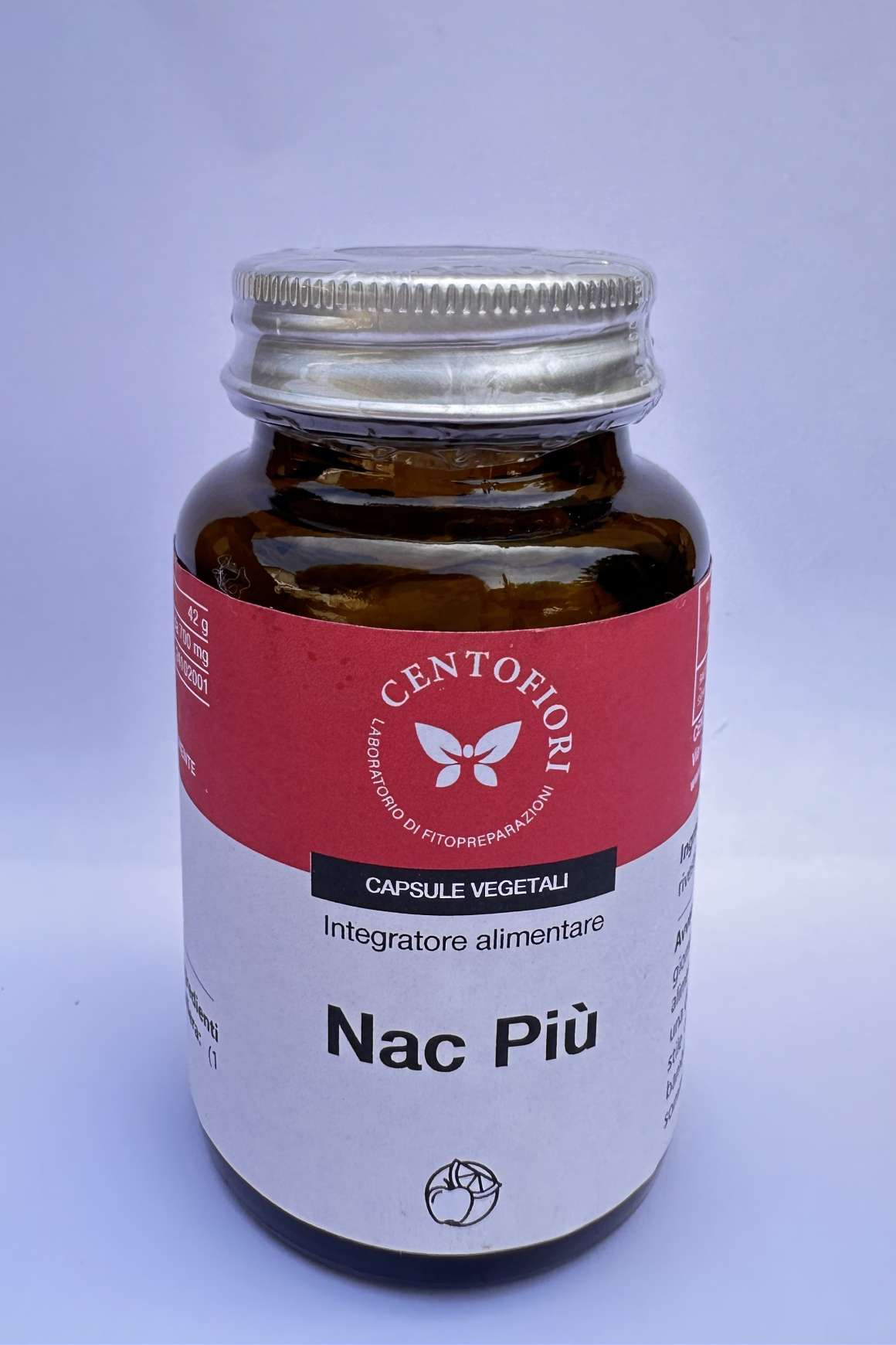 Nac + N-Acetilcisteina cps CENTOFIORI | Acquista Online Erba Mistica