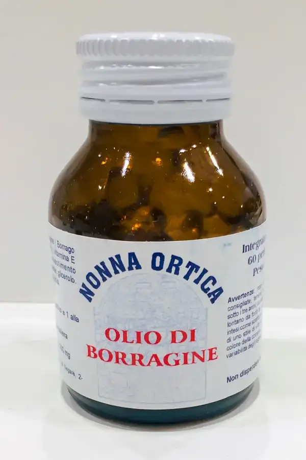 Olio di borragine perle Nonna Ortica | Acquista Online Erba Mistica