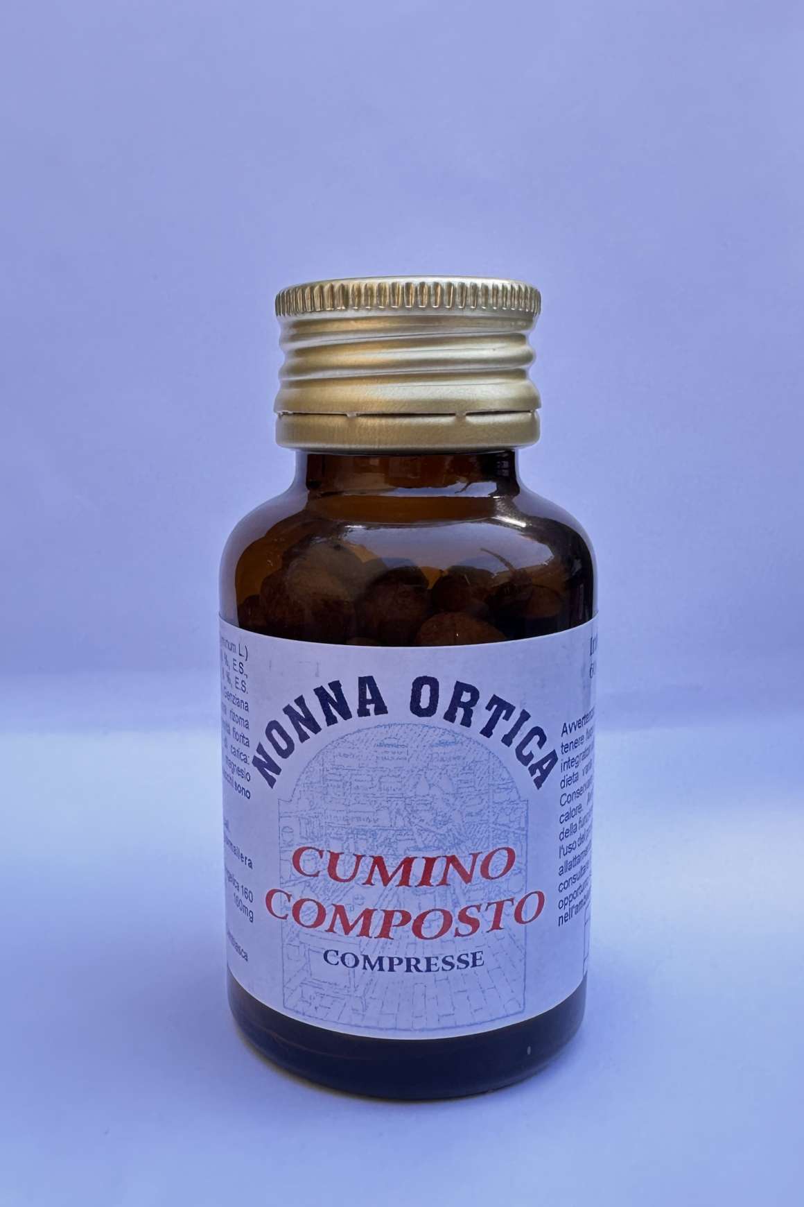 Cumino composto 60 cpr Nonna Ortica | Acquista Online Erba Mistica