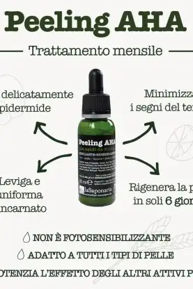 Peeling AHA 30ml LA SAPONARIA | Acquista Online Erba Mistica