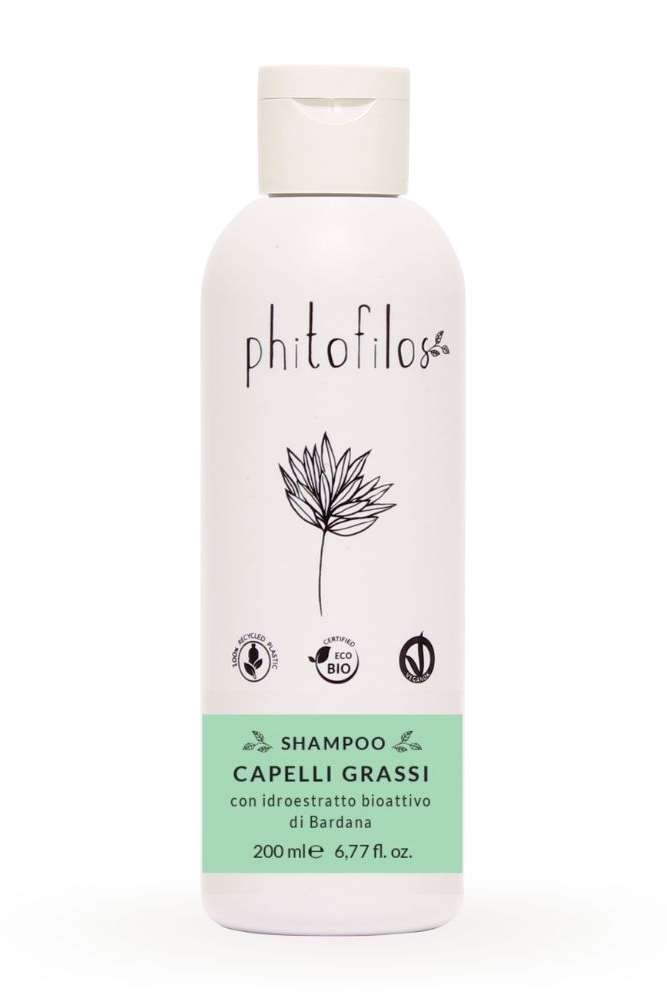 Shampoo capelli grassi 200ml PHITOFILOS | Acquista Online Erba Mistica