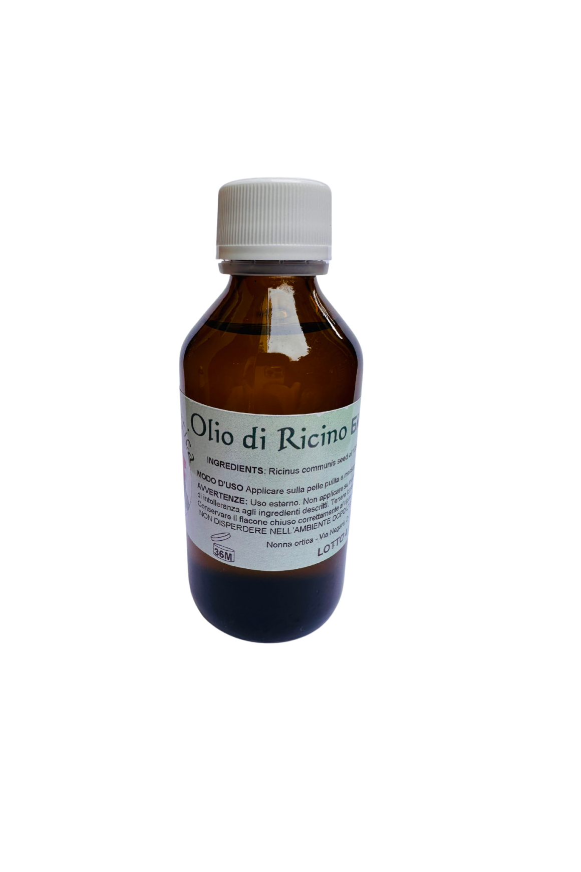 Olio di Ricino 100ml Nonna Ortica | Acquista Online Erba Mistica