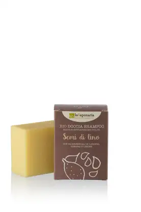 DocciaShampoo solido semi lino 100g LA SAPONARIA | Acquista Online Erba Mistica