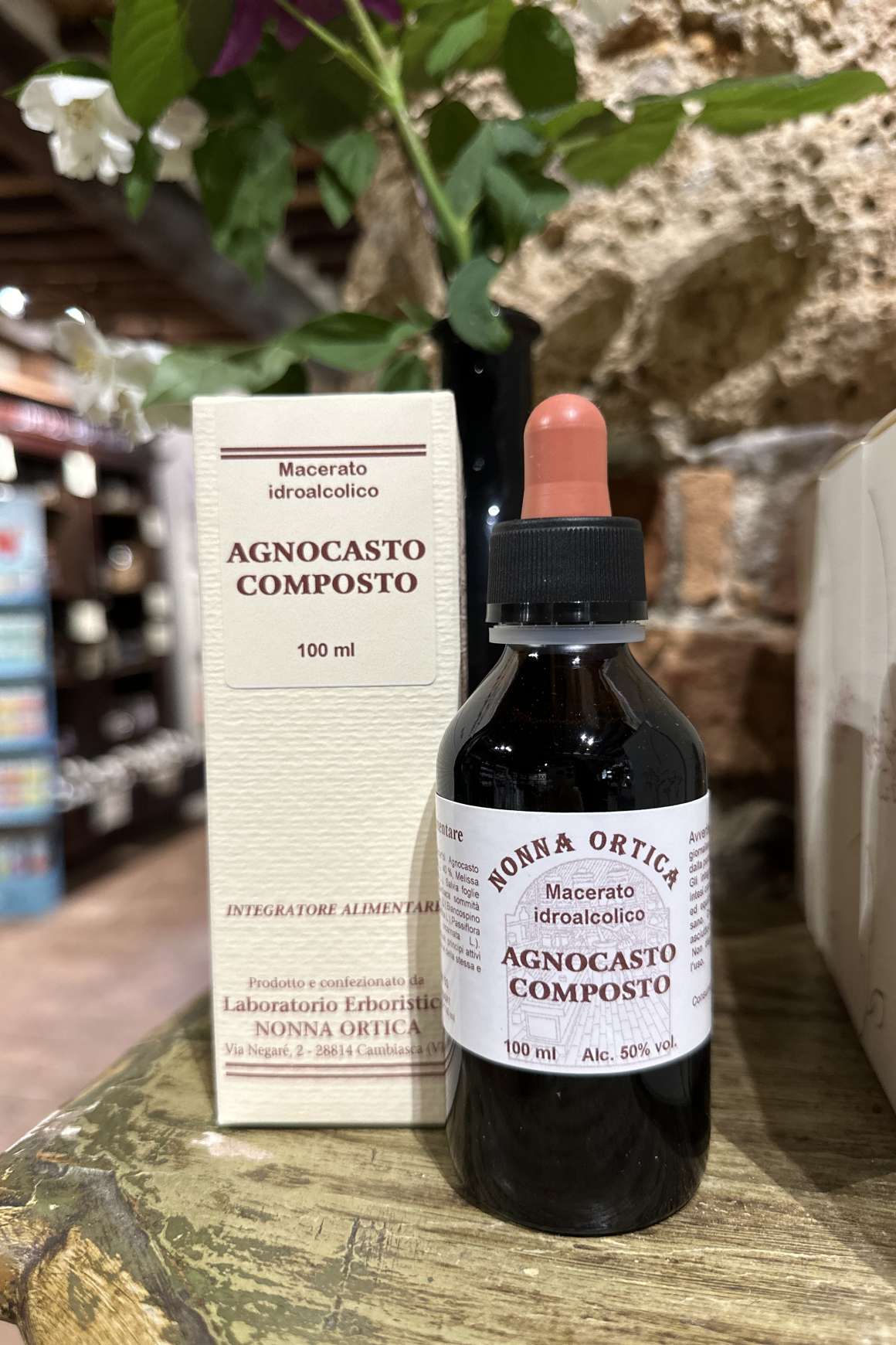 Agnocasto Composto 100ml ERBA MISTICA | Acquista Online Erba Mistica