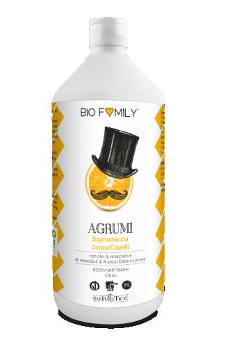 Bagno Doccia Agrumi 1L NATURETICA | Acquista Online Erba Mistica