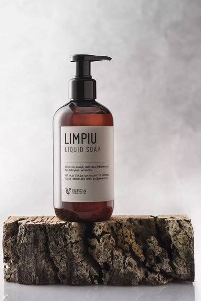 Sapone liquido LIMPIU con  Elicriso 250 ml INSULA | Acquista Online Erba Mistica