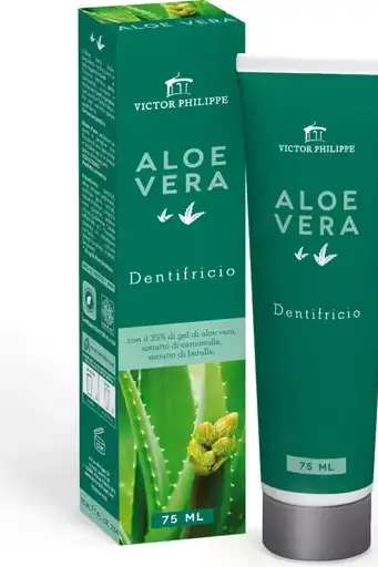 Dentifricio Aloe Vera, 75 ml NATURETICA | Acquista Online Erba Mistica