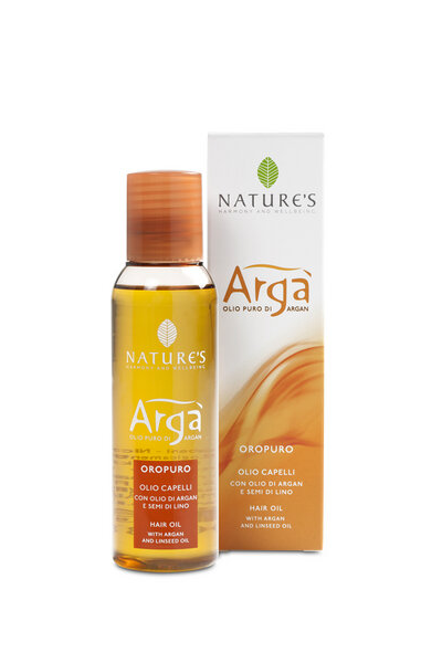 Olio Capelli Argà 100ml NATURE'S | Acquista Online Erba Mistica