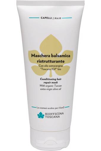 Maschera Balsamica Ristrutturante 200 ml BIOFFICINA TOSCANA | Acquista Online Erba Mistica